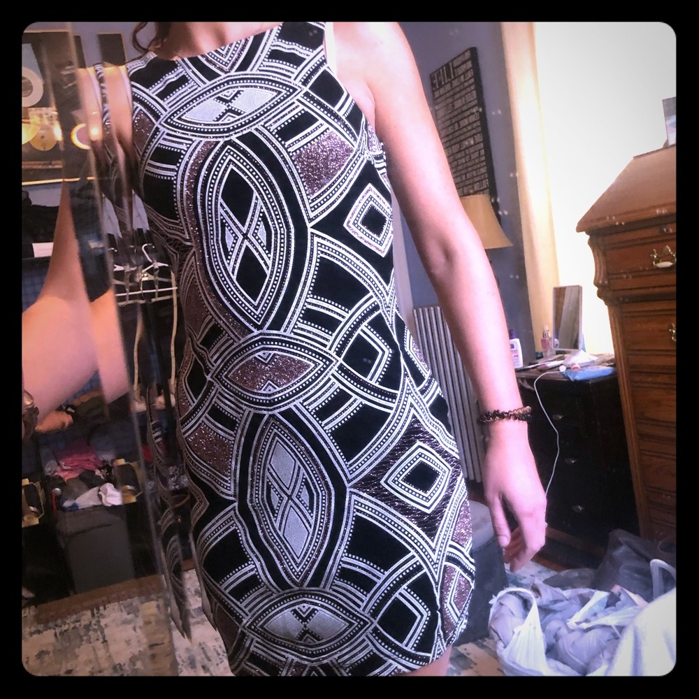 Sparkly bodycon dress. Never worn.